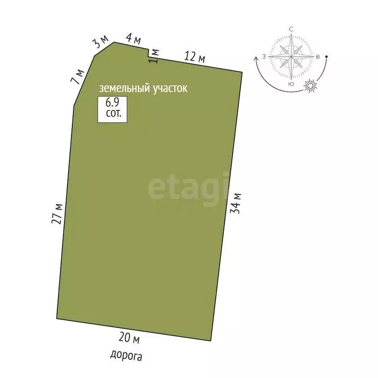 Дом в Красносельский район, Боровиковское сельское поселение, деревня ... - Фото 1