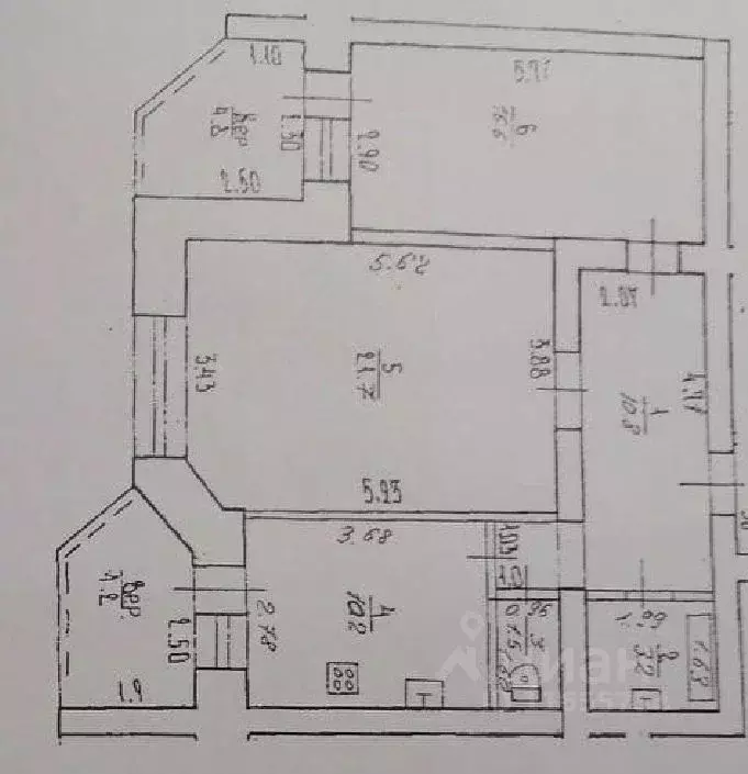 2-к кв. Башкортостан, Уфа ул. Менделеева, 118 (64.0 м) - Фото 1