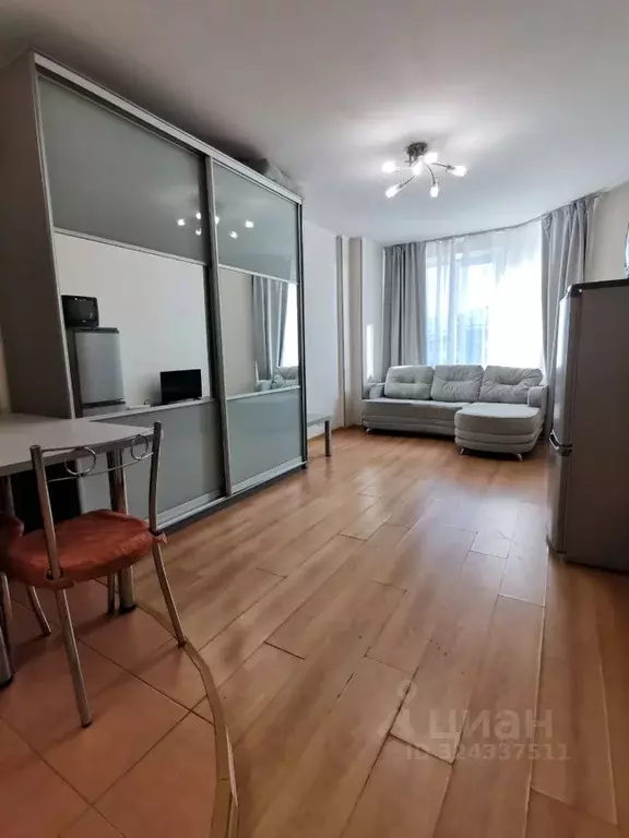 Студия Санкт-Петербург Туристская ул., 10к1 (31.5 м) - Фото 1