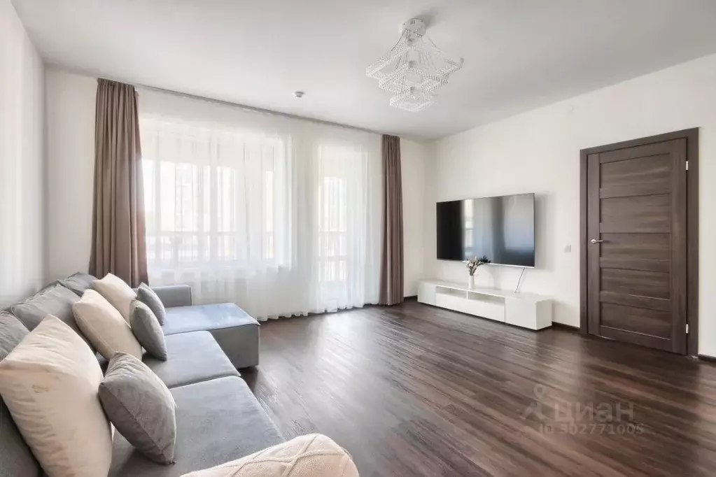 3-к кв. Санкт-Петербург Манчестерская ул., 3к2 (89.8 м) - Фото 1