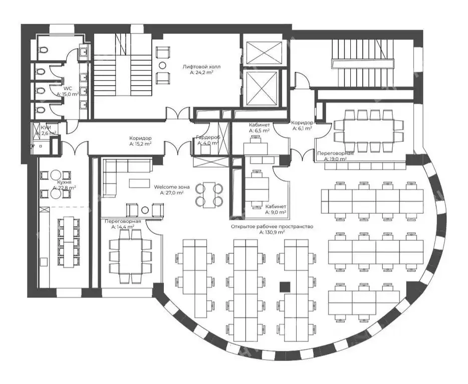 Офис в Москва Композиторская ул., 17 (310 м) - Фото 2