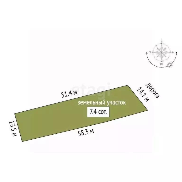 Участок в Краснодарский край, Новороссийск городской округ, с. Южная ... - Фото 2