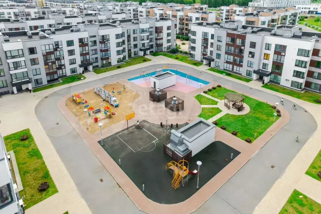 1-к. квартира, 43,9 м, 4/4 эт. - Фото 0