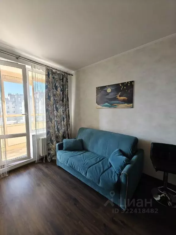 Студия Санкт-Петербург аллея Арцеуловская, 21 (24.2 м) - Фото 2