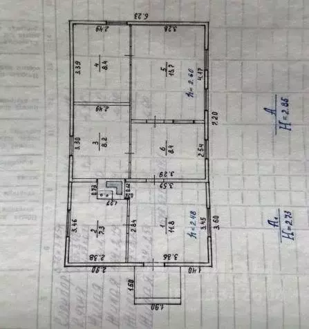 Дом в Хакасия, Алтайский район, с. Белый Яр Октябрьская ул., 34 (58 м) - Фото 2