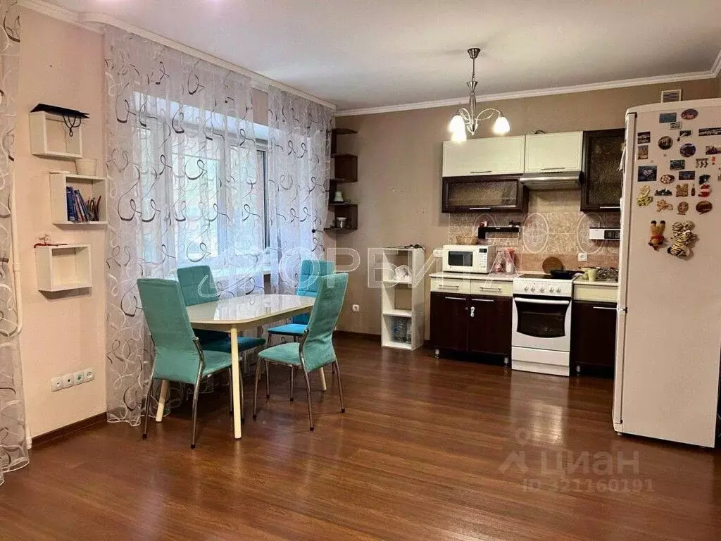 1-к кв. Тюменская область, Тюмень ул. Чернышевского, 2Бк10 (51.4 м) - Фото 1