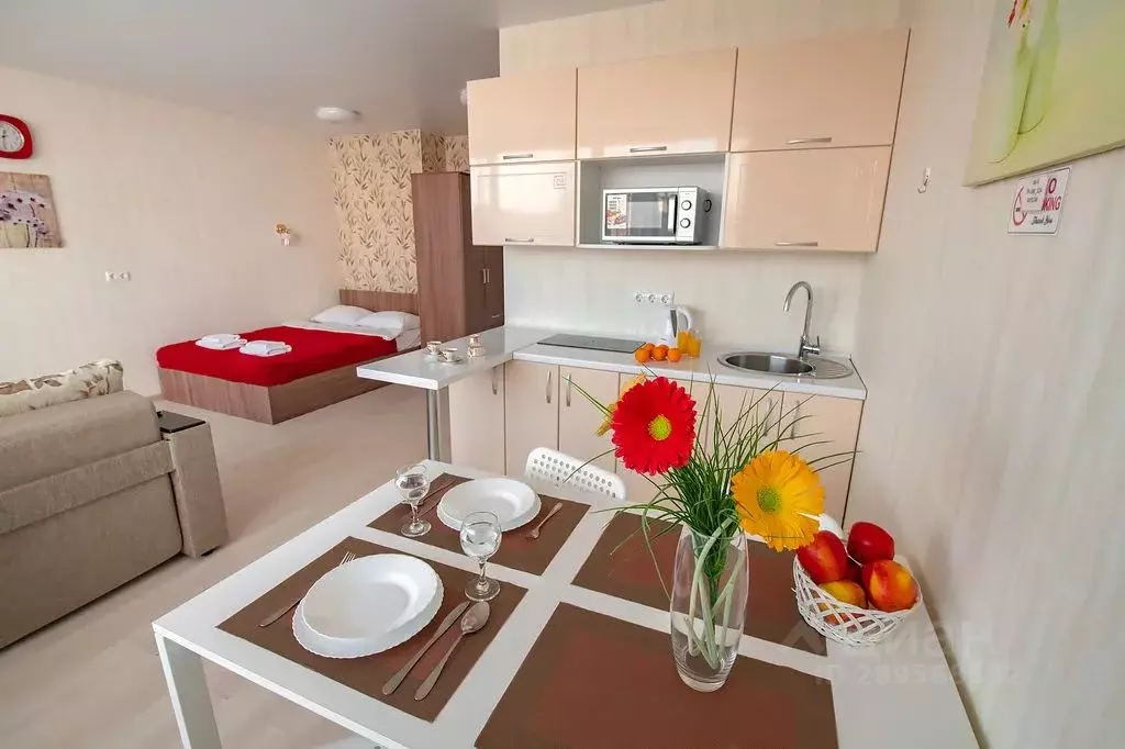 Студия Приморский край, Владивосток Фастовская ул., 29 (33.0 м) - Фото 2