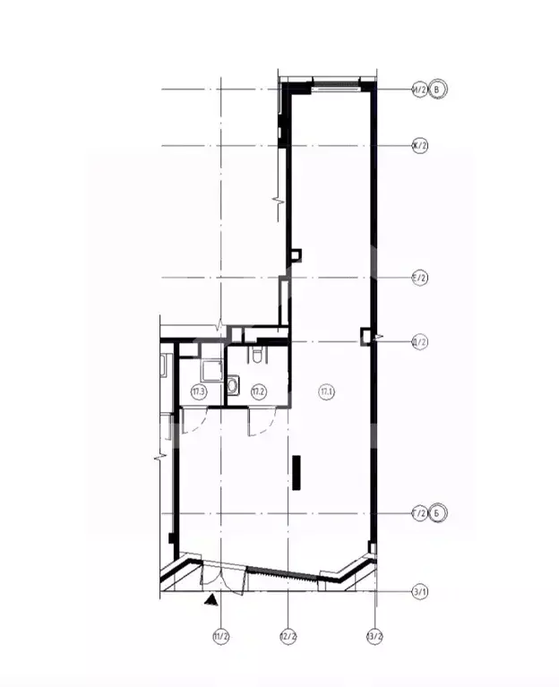 Помещение свободного назначения в Москва 3-я Гражданская ул., 1 (89 м) - Фото 2