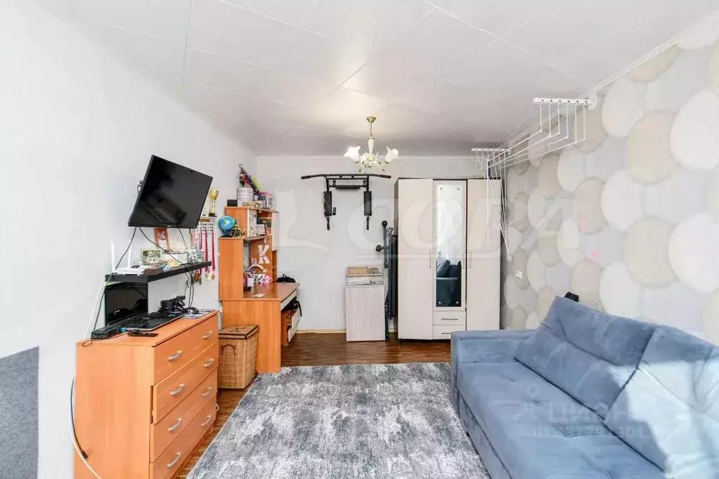 Комната Тюменская область, Тюмень ул. Станционная, 18 (30.4 м) - Фото 1