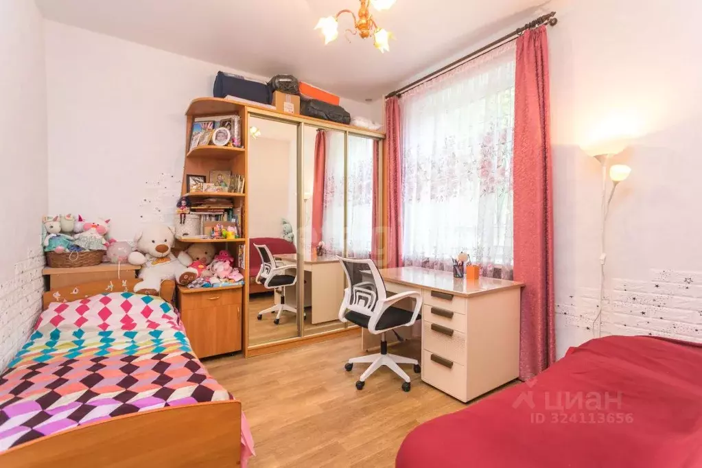 3-к кв. Башкортостан, Уфа ул. Калинина, 47 (58.7 м) - Фото 1