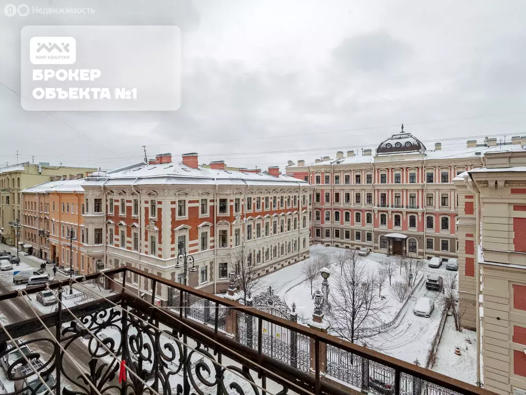 8-комнатная квартира: Санкт-Петербург, Моховая улица, 28 (313 м) - Фото 1