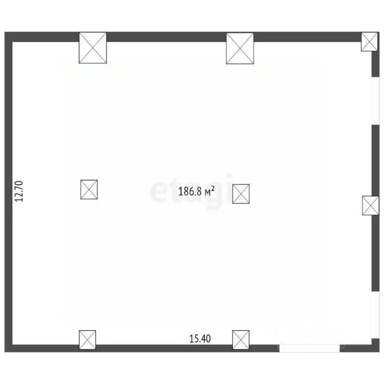 Торговая площадь в Тюменская область, Тюмень ул. 30 лет Победы, 7/5 ... - Фото 2