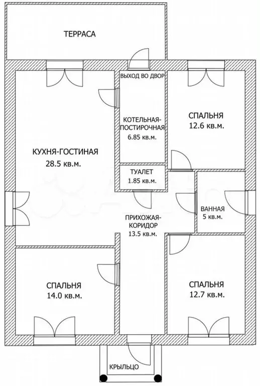 Дом 113,2 м на участке 6,3 сот. - Фото 0