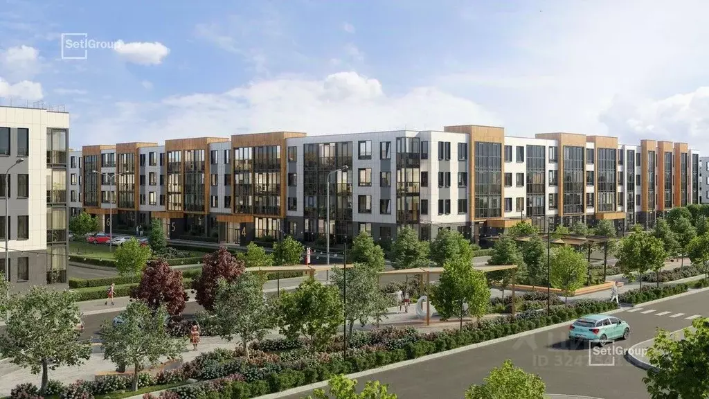 1-к кв. Санкт-Петербург пос. Шушары, Юнивер Сити жилой комплекс (34.35 ... - Фото 2