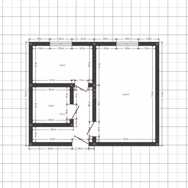 1-комнатная квартира: Махачкала, улица Зои Космодемьянской, 54А (33.5 ... - Фото 1
