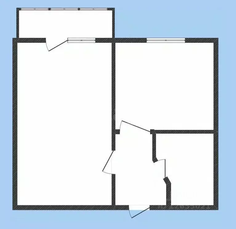 1-к кв. Костромская область, Костромской район, Караваевское с/пос, ... - Фото 1