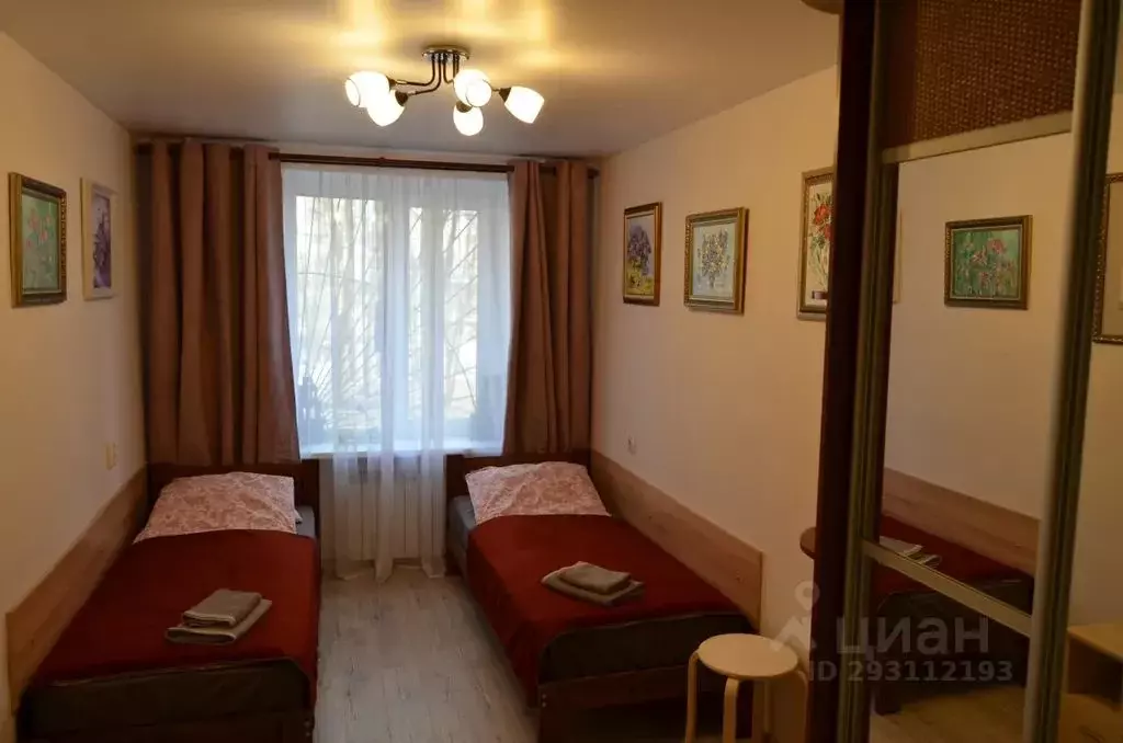 3-к кв. Санкт-Петербург пос. Стрельна, ул. Гоголя, 12 (55.0 м) - Фото 2