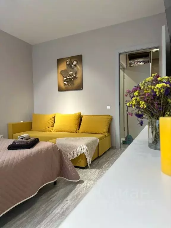 1-к кв. Калининградская область, Зеленоградск ул. Тургенева, 16А (39.0 ... - Фото 1