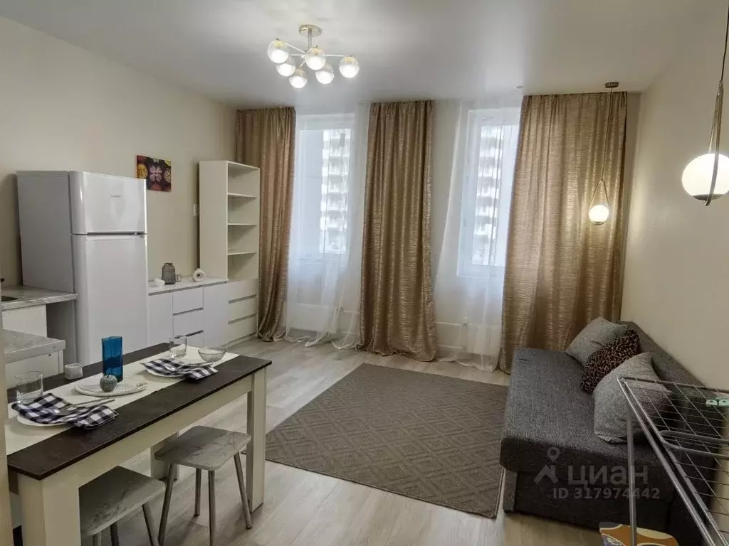 Студия Москва Березовая аллея, 19к4 (26.0 м) - Фото 0
