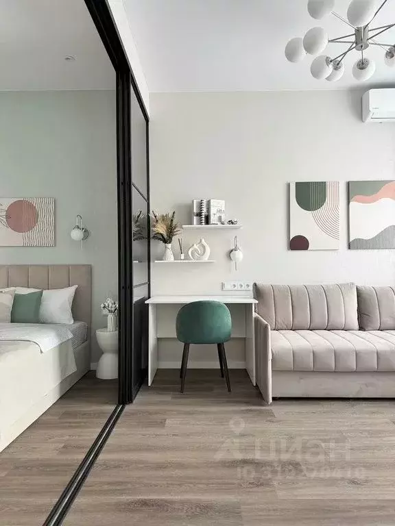 1-к кв. Московская область, Красногорск Опалиха мкр, аллея Золотая, 1 ... - Фото 1