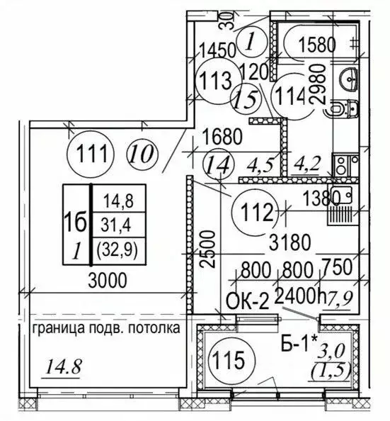 1-к кв. Камчатский край, Елизовский муниципальный округ, пос. ... - Фото 1