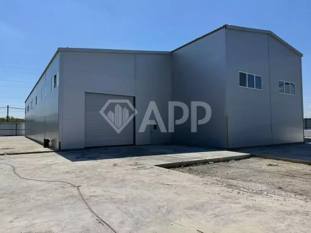 Склад в Краснодарский край, Краснодар пос. Березовый,  (1250 м) - Фото 1