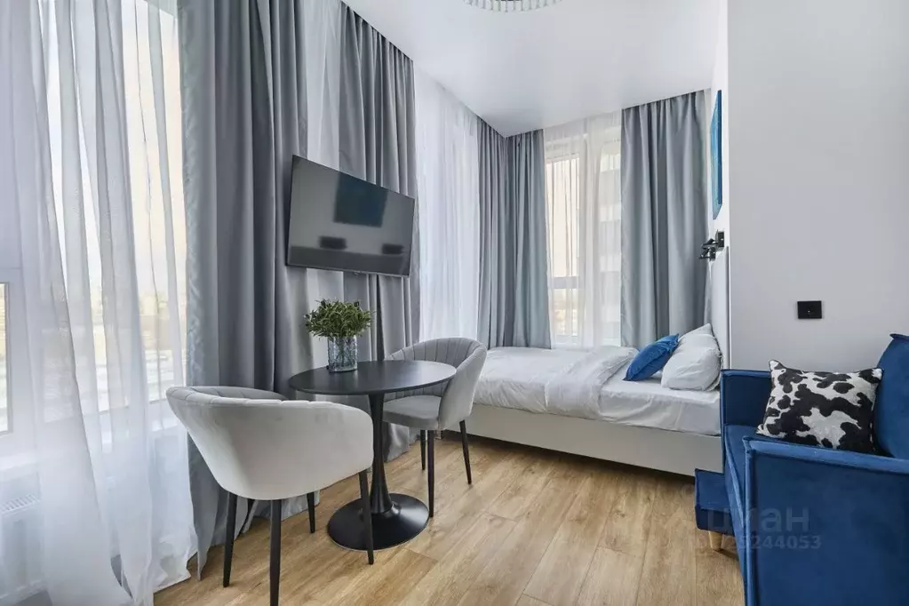 Студия Москва Автомобильный проезд, 4 (17.5 м) - Фото 1