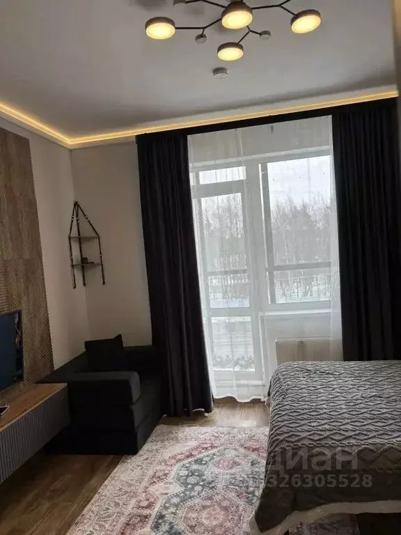 Студия Ленинградская область, Всеволожск ул. Евграфова, 11 (25.0 м) - Фото 2