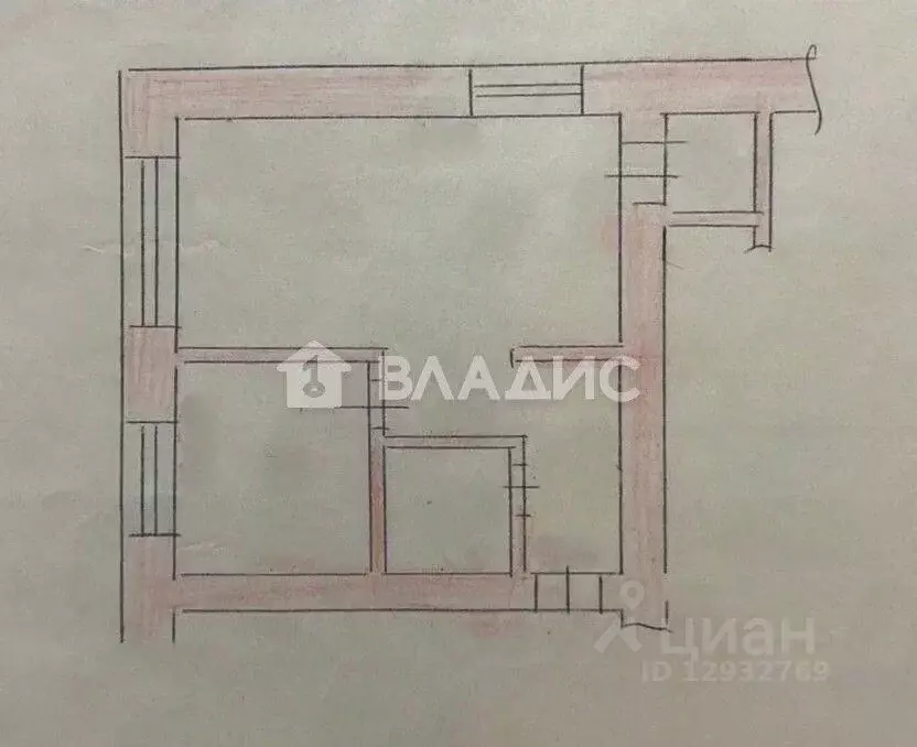1-к кв. Пензенская область, Бессоновский район, пос. Полевой ул. ... - Фото 2