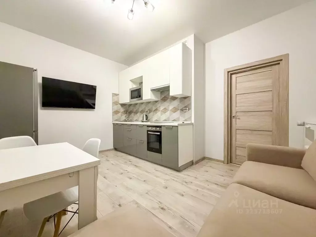 Студия Санкт-Петербург ул. Типанова, 23с1 (22.6 м) - Фото 1