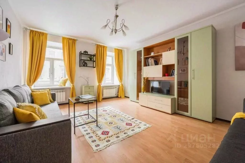 2-к кв. Санкт-Петербург ул. Рылеева, 39 (60.0 м) - Фото 0