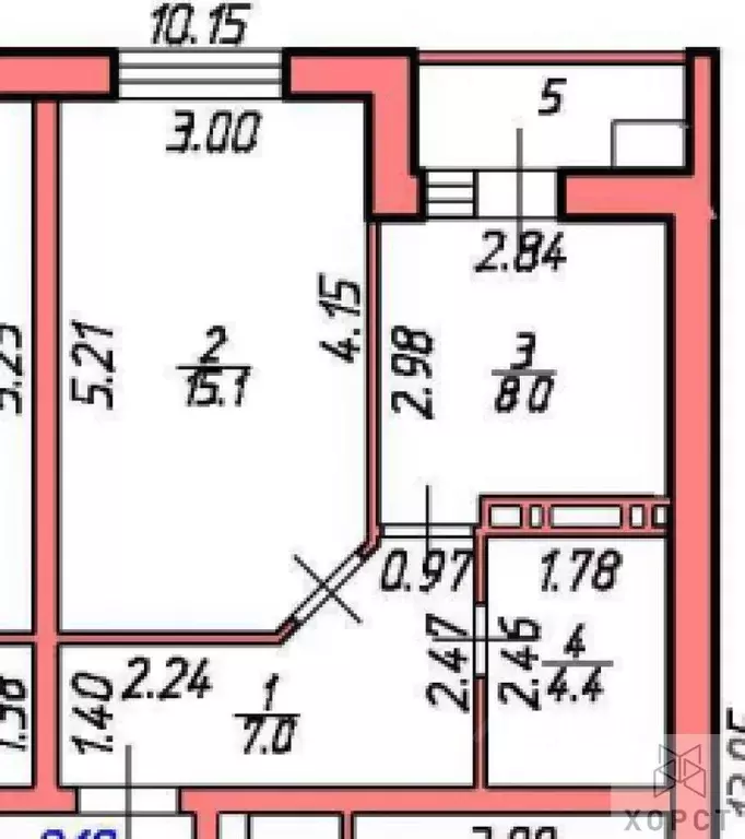 1-к кв. Ставропольский край, Ставрополь ул. Тухачевского, 20/6 (37.0 ... - Фото 1