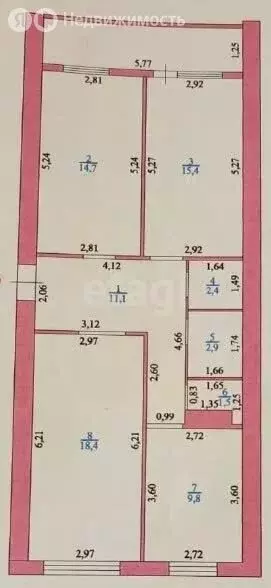 3-комнатная квартира: Оренбург, Алтайская улица, 12А (76.3 м) - Фото 1