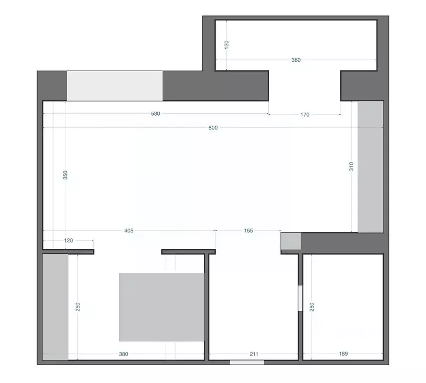 1-к кв. Татарстан, Казань Чистопольская ул., 10/8 (49.3 м) - Фото 2