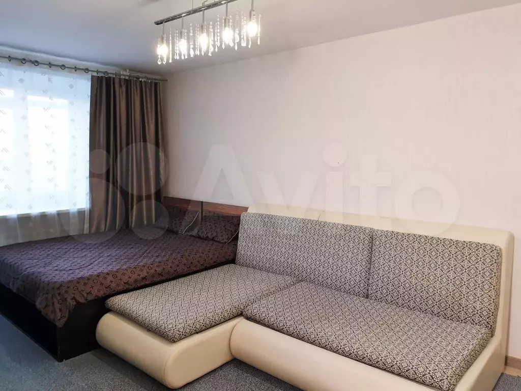 1-к. квартира, 40 м, 1/5 эт. - Фото 1