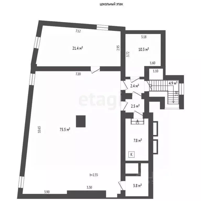 Офис в Ростовская область, Ростов-на-Дону Малый пер., 9 (280 м) - Фото 2