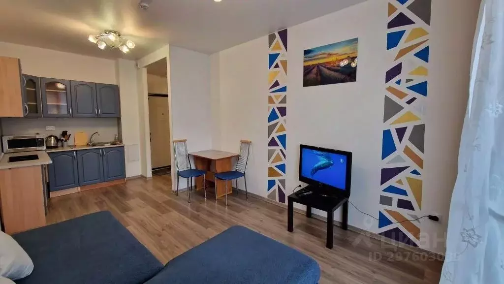 1-к кв. Ленинградская область, Ломоносовский район, Виллозское ... - Фото 2