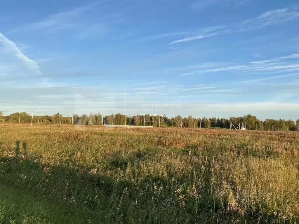Участок в Тюменская область, Тюменский муниципальный округ, ... - Фото 1