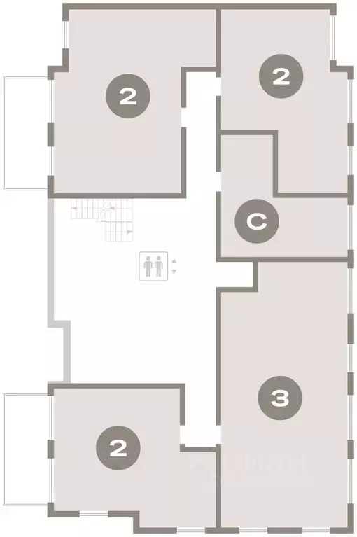3-к кв. Ленинградская область, Ломоносовский район, Аннинское ... - Фото 2