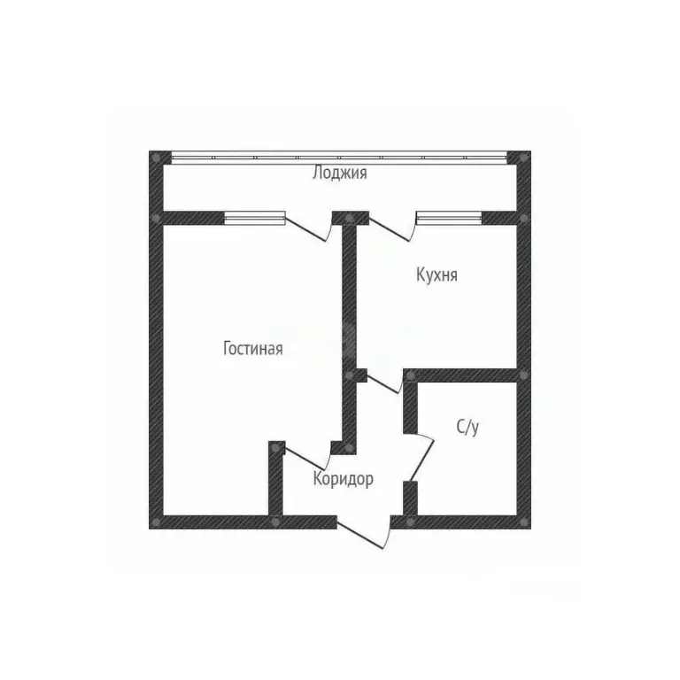 1-к кв. Краснодарский край, Краснодар ул. Стасова, 119 (35.1 м) - Фото 2
