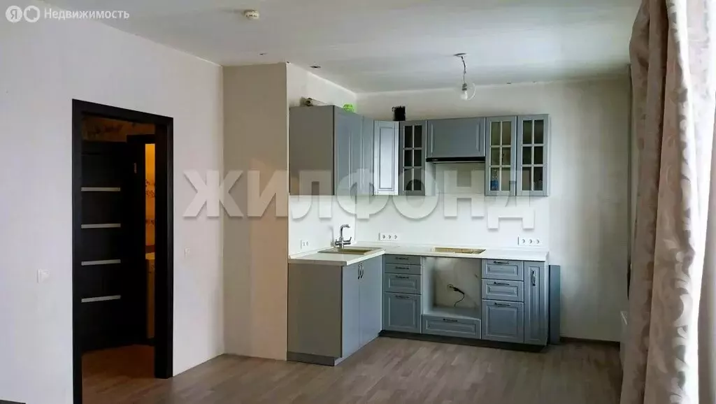 Квартира-студия: Новосибирск, улица Виктора Уса, 1 (33.9 м) - Фото 1