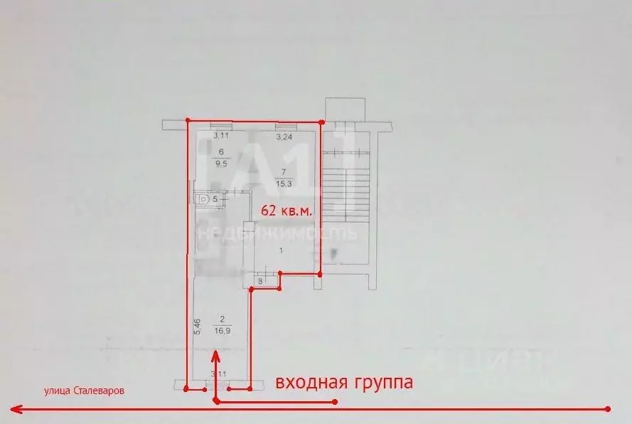 Помещение свободного назначения в Челябинская область, Челябинск ул. ... - Фото 1