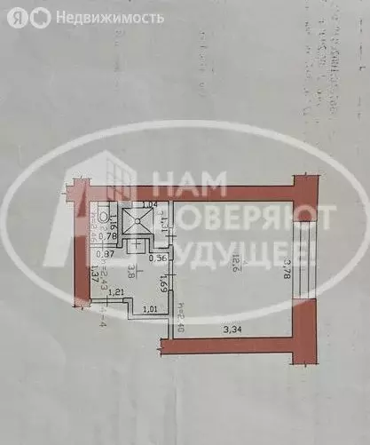 1-комнатная квартира: Ижевск, улица 50 лет Пионерии, 23 (18.6 м) - Фото 0