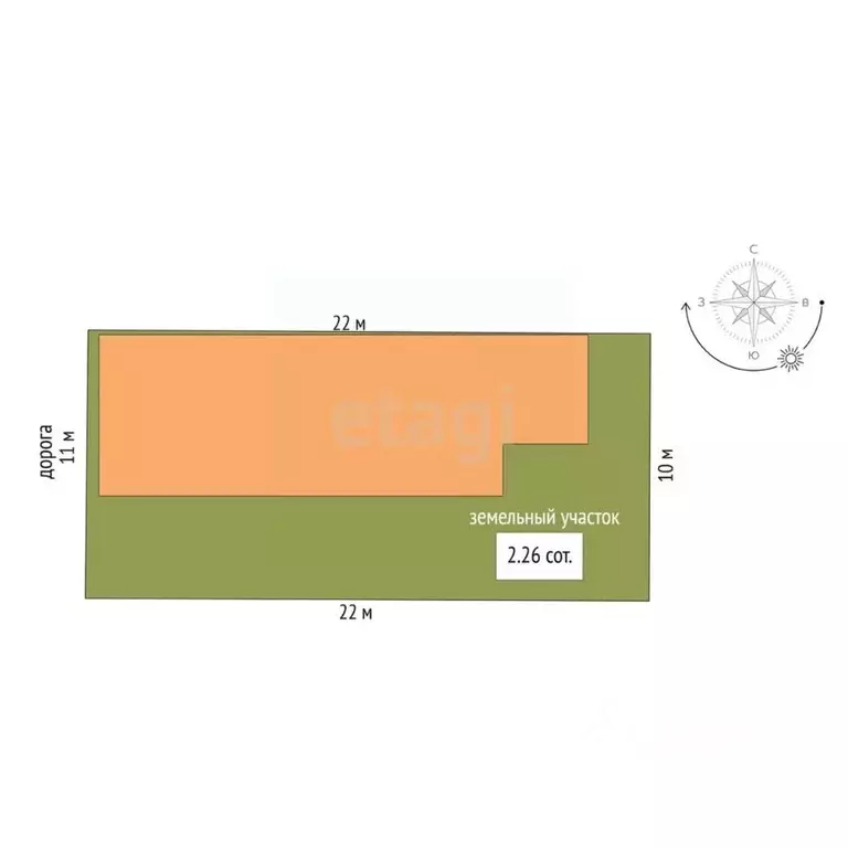 Дом в Оренбургская область, Оренбург Лобовская ул., 40 (76 м) - Фото 1