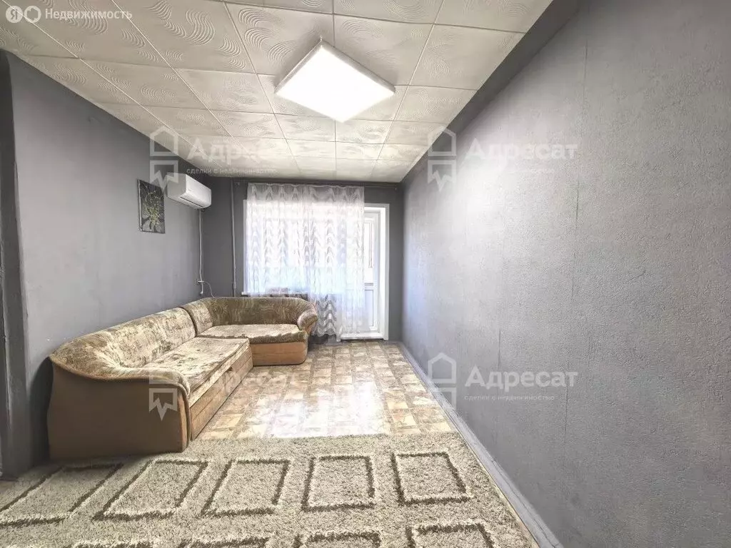 1-комнатная квартира: Волгоград, посёлок Ангарский, улица Тургенева, ... - Фото 2