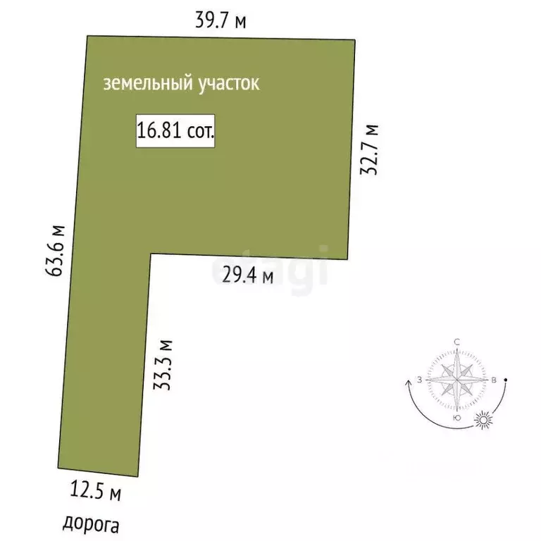 Участок в Калининградская область, Гвардейский муниципальный округ, ... - Фото 2