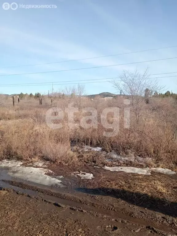 Участок в село Нижний Саянтуй, Солнечная улица (9.2 м) - Фото 1