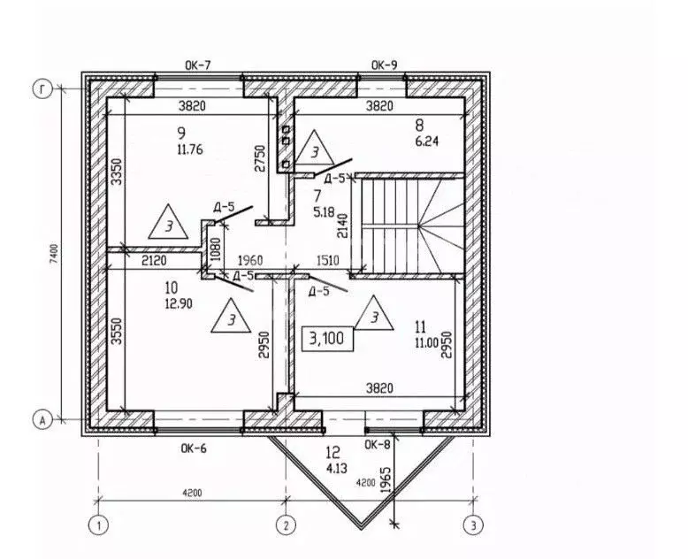 Дом в Томская область, Томский район, с. Коларово, Заповедный мкр  ... - Фото 2
