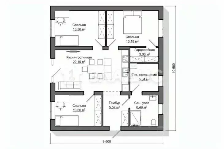 Дом в Владимирская область, Владимир Лунево мкр, ул. Луневская, 51 ... - Фото 2
