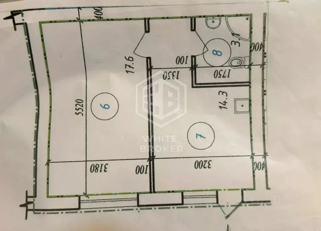 1-к кв. Крым, Ялта ул. Рабочая, 24к1 (35.0 м) - Фото 2